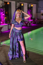 Load image into Gallery viewer, Purple Kaleidoscope Bollywood Set