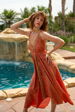 Load image into Gallery viewer, Golden Peach Magic Dress