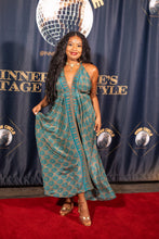 Load image into Gallery viewer, Bohemian Turquoise Magic Dress