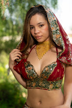 Load image into Gallery viewer, Midnight maroon fairy set