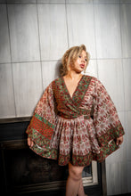 Load image into Gallery viewer, royal lotus babydoll dress