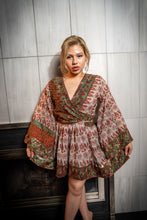 Load image into Gallery viewer, royal lotus babydoll dress