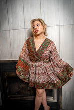 Load image into Gallery viewer, royal lotus babydoll dress