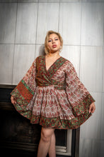 Load image into Gallery viewer, royal lotus babydoll dress