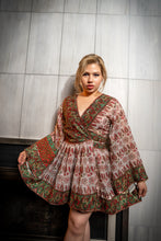 Load image into Gallery viewer, royal lotus babydoll dress