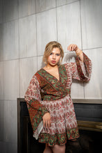 Load image into Gallery viewer, royal lotus babydoll dress