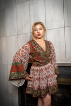 Load image into Gallery viewer, royal lotus babydoll dress