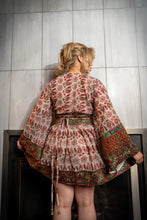 Load image into Gallery viewer, royal lotus babydoll dress