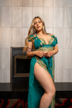 Load image into Gallery viewer, Golden Turquoise Jasmine Set