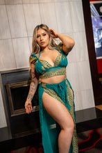 Load image into Gallery viewer, Golden Turquoise Jasmine Set