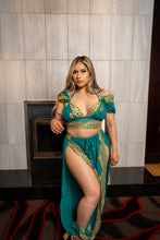 Load image into Gallery viewer, Golden Turquoise Jasmine Set