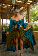 Load image into Gallery viewer, Bohemian Forest Bollywood Set