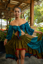 Load image into Gallery viewer, Bohemian Forest Bollywood Set