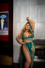 Load image into Gallery viewer, Golden Turquoise Jasmine Set