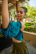 Load image into Gallery viewer, Bohemian Forest Bollywood Set