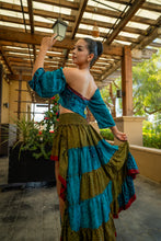 Load image into Gallery viewer, Bohemian Forest Bollywood Set