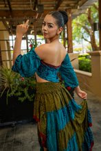 Load image into Gallery viewer, Bohemian Forest Bollywood Set