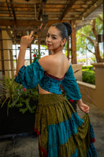 Load image into Gallery viewer, Bohemian Forest Bollywood Set