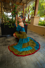 Load image into Gallery viewer, Bohemian Forest Bollywood Set