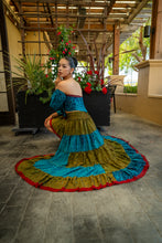 Load image into Gallery viewer, Bohemian Forest Bollywood Set