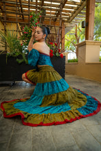 Load image into Gallery viewer, Bohemian Forest Bollywood Set