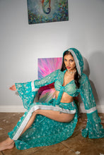 Load image into Gallery viewer, Turquoise Flowers Jasmine Set