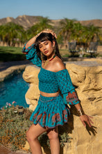 Load image into Gallery viewer, Ocean Elephant Mini Skirt Set