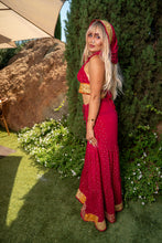 Load image into Gallery viewer, passionfruit princess sharara pants set