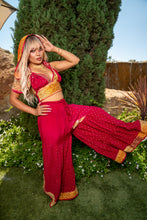 Load image into Gallery viewer, passionfruit princess sharara pants set