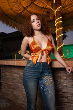 Load image into Gallery viewer, Fire Princess Pixie Top