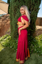 Load image into Gallery viewer, passionfruit princess sharara pants set