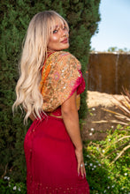 Load image into Gallery viewer, passionfruit princess sharara pants set