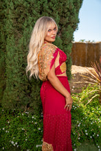 Load image into Gallery viewer, passionfruit princess sharara pants set