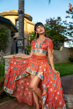 Load image into Gallery viewer, Saffron Rose Bollywood Set