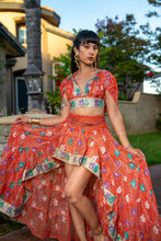 Load image into Gallery viewer, Saffron Rose Bollywood Set