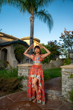 Load image into Gallery viewer, Saffron Rose Bollywood Set