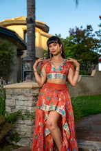 Load image into Gallery viewer, Saffron Rose Bollywood Set