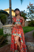 Load image into Gallery viewer, Saffron Rose Bollywood Set