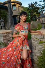 Load image into Gallery viewer, Saffron Rose Bollywood Set