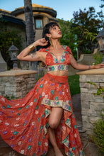 Load image into Gallery viewer, Saffron Rose Bollywood Set