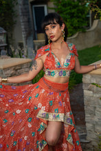 Load image into Gallery viewer, Saffron Rose Bollywood Set