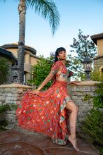 Load image into Gallery viewer, Saffron Rose Bollywood Set