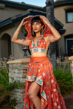 Load image into Gallery viewer, Saffron Rose Bollywood Set