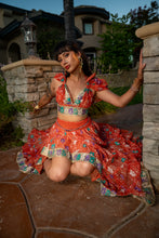 Load image into Gallery viewer, Saffron Rose Bollywood Set