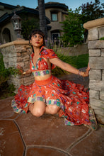 Load image into Gallery viewer, Saffron Rose Bollywood Set