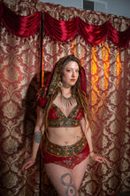 Load image into Gallery viewer, Midnight maroon fairy set