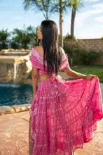 Load image into Gallery viewer, Pink Lotus Bollywood Set