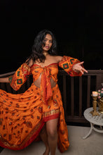 Load image into Gallery viewer, Radha Peacock Bollywood Set