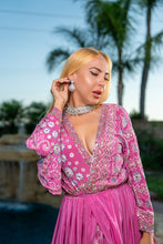 Load image into Gallery viewer, Diamond Princess Anarkali Jacket Dress