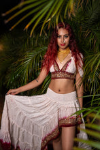 Load image into Gallery viewer, White Rose Bollywood Set